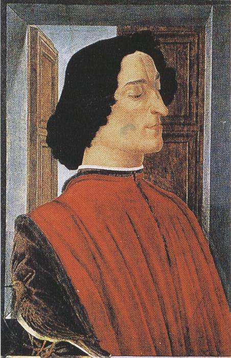  Portrait of Giuliano de'Medici (mk36)